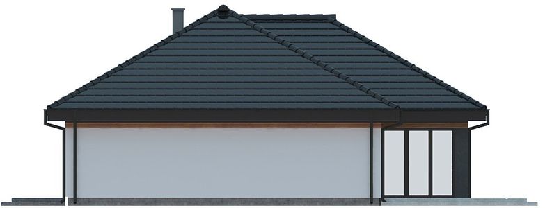 Фасад дома HCF-3249-83 Фасад дома HCF-3249-83